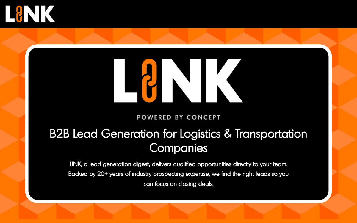 LINK by Concept outbound lead generation subscription page